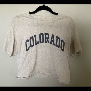 Brandy Melville cropped tee